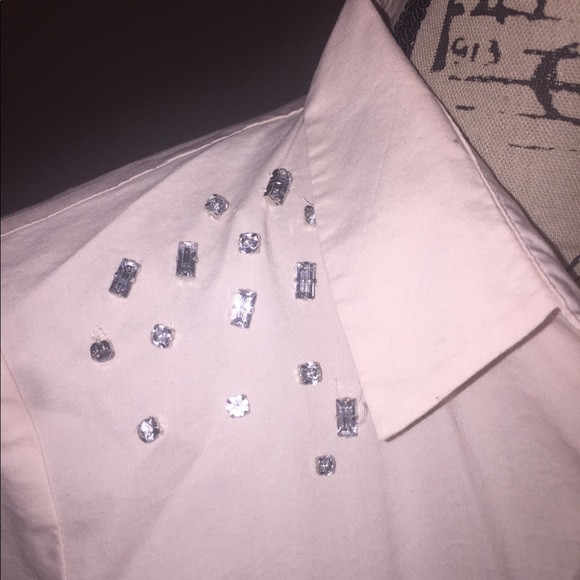 Embellished button down - Picture 3 of 4
